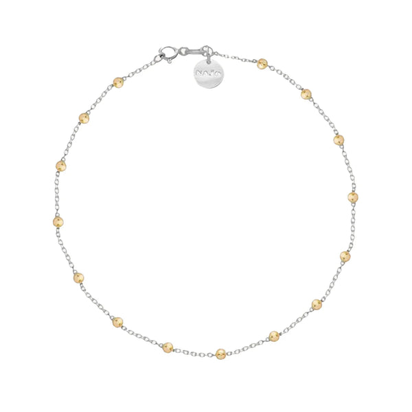 NAJO Algonquin Two-Tone Anklet