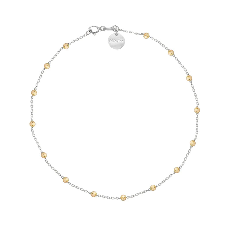 NAJO Algonquin Two-Tone Anklet