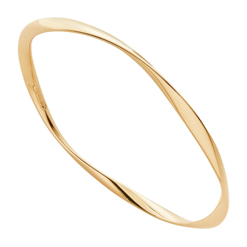 NAJO Garden of Eden Bangle Yellow Gold 65mm