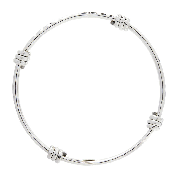 NAJO Silver Amarres 68mm Bangle