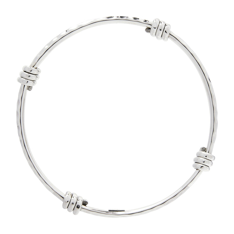 NAJO Silver Amarres 68mm Bangle