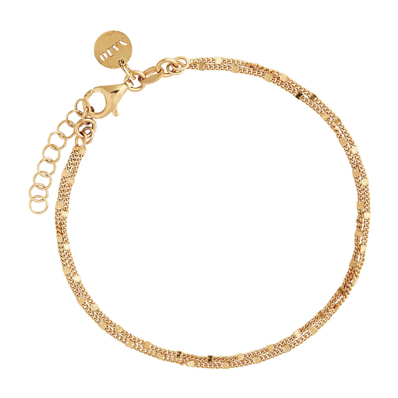 NAJO Harmony Yellow Gold Bracelet (18.5cm+ext)