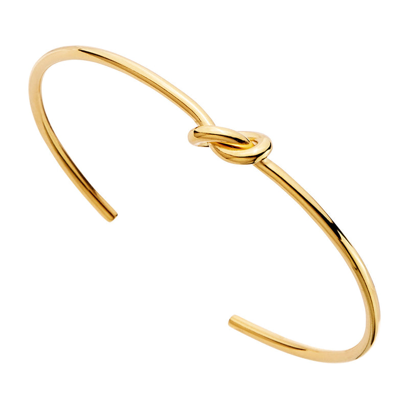 NAJO Nature's Knot Gold Cuff