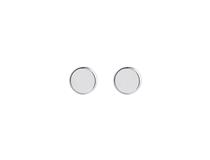 Najo Clasico Round Mens Silver Cufflinks