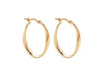 Najo Cinta Yellow gold hoops