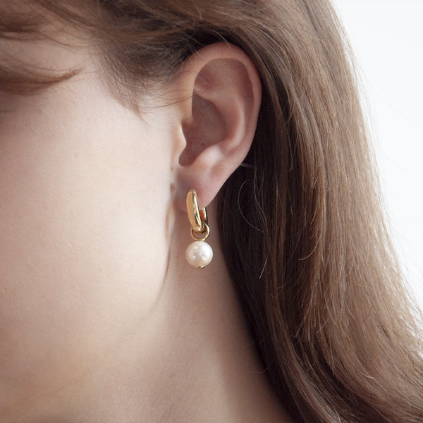 NAJO Ms Perla Yellow Gold Earrings