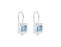 Najo Silver topaz set earrings