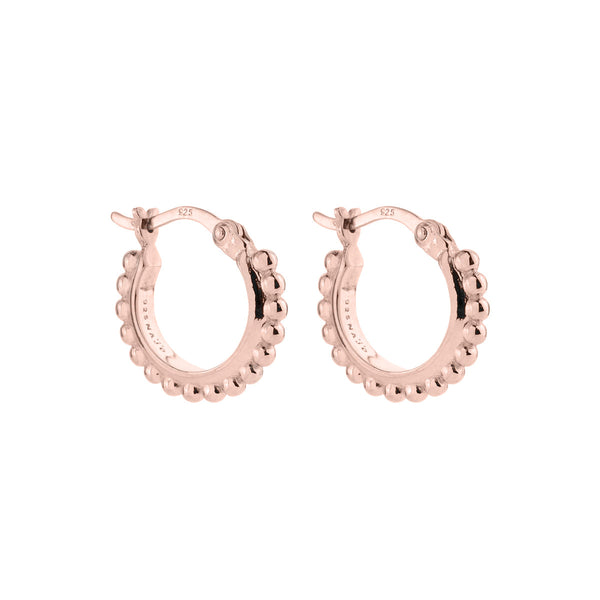 NAJO Chia Rose Gold Hoop Earring