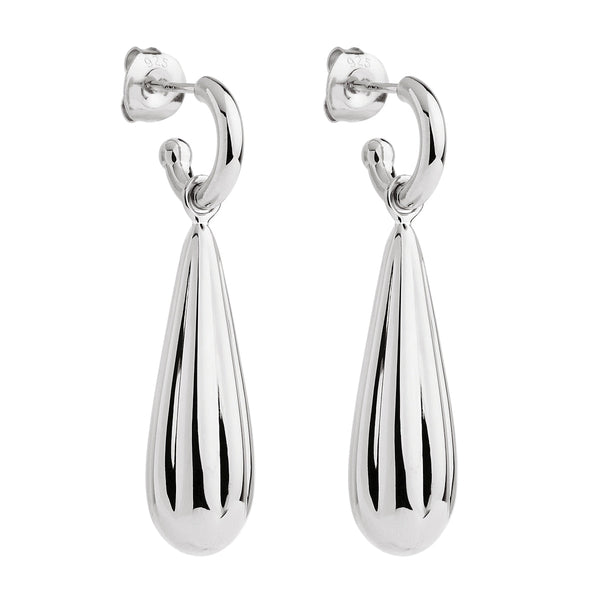 NAJO Raya Silver Droplet Stud Earring