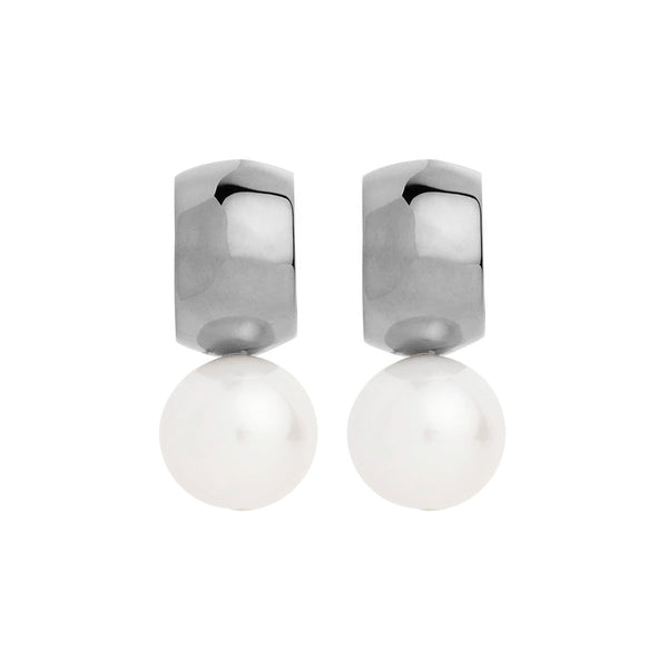 NAJO Idyll Silver Pearl Stud Earring