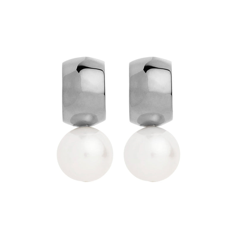 NAJO Idyll Silver Pearl Stud Earring