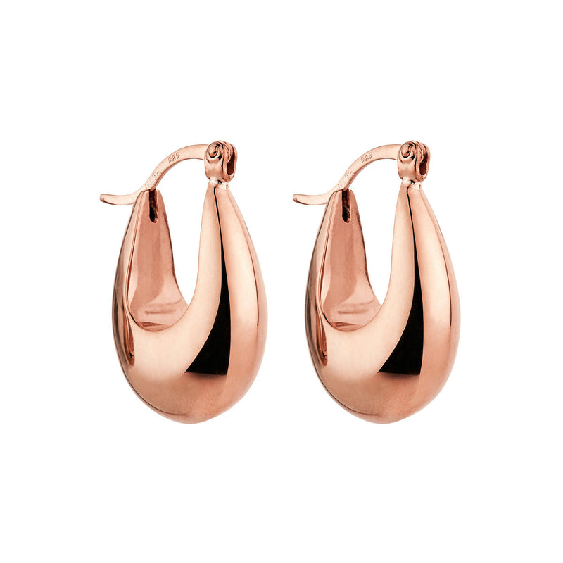 NAJO Cloudland Rose Gold Hoop Earring