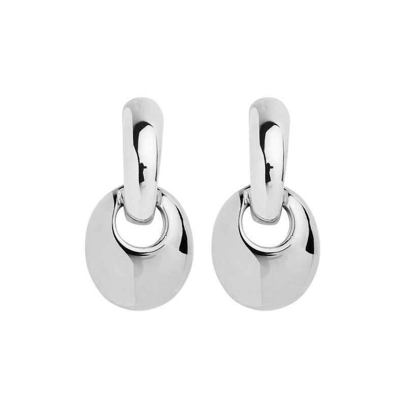 NAJO Pebble Drop Silver Stud Earring