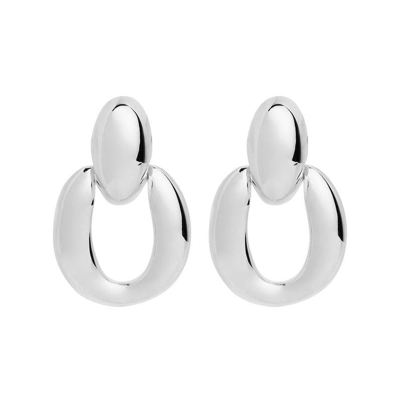 NAJO Oval Stirrup Earring