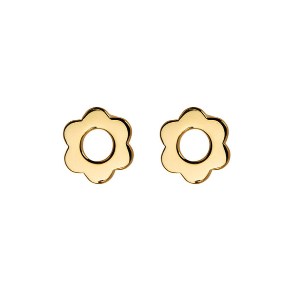 NAJO Wildflower Yellow Gold Stud Earring