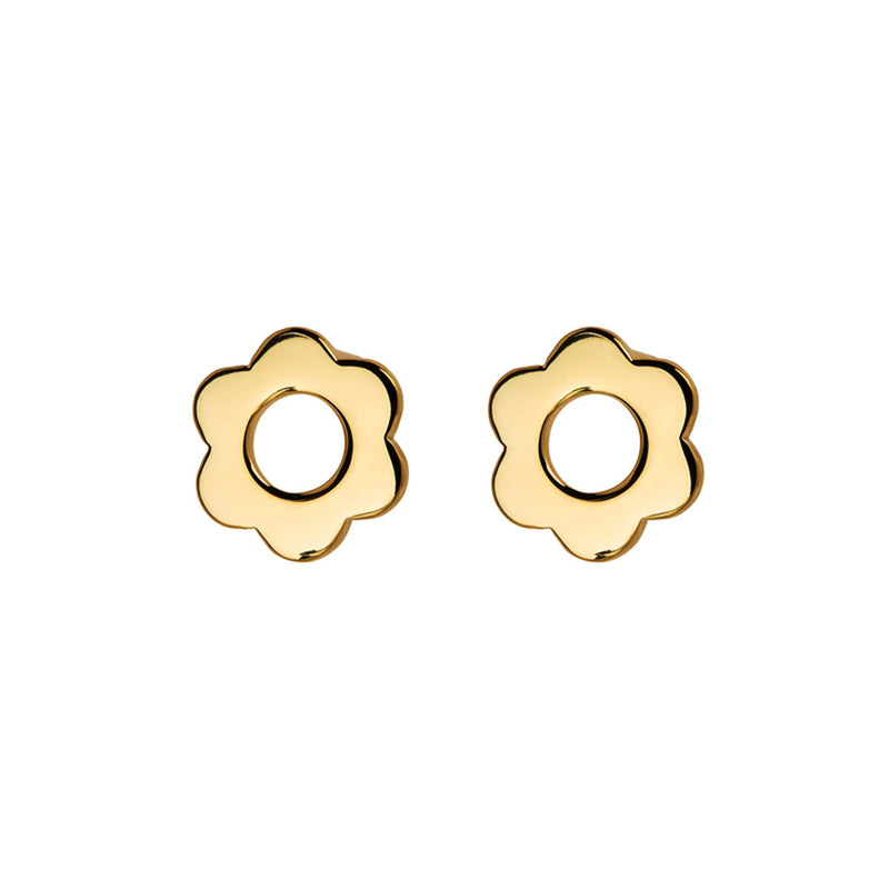 NAJO Wildflower Yellow Gold Stud Earring