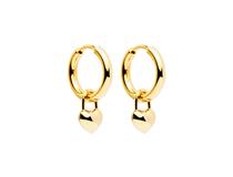 Najo Amore Yellow gold hoop earrings