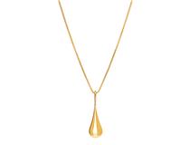 Najo My Silent Tears Necklace Yellow gold (45cm+ext)