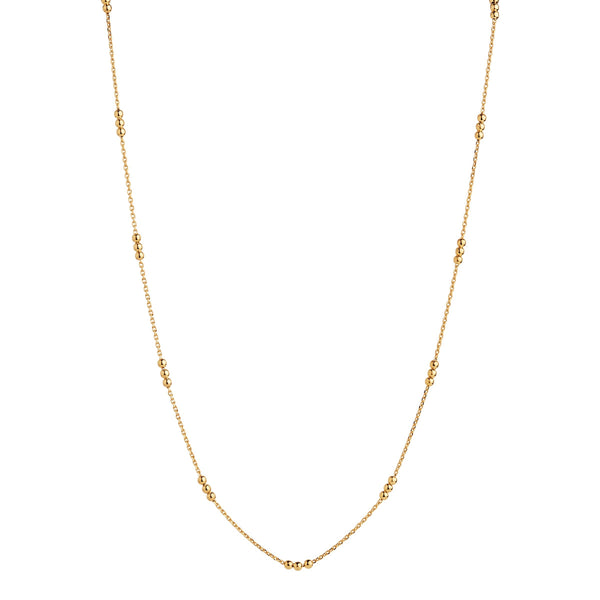 NAJO Halcyon Yellow Gold Chain Necklace (45cm)