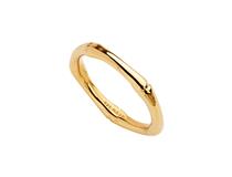 Najo Yellow gold plated bamboo design