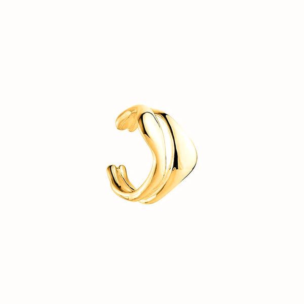 NAJO Dune Small Gold Ear Cuff