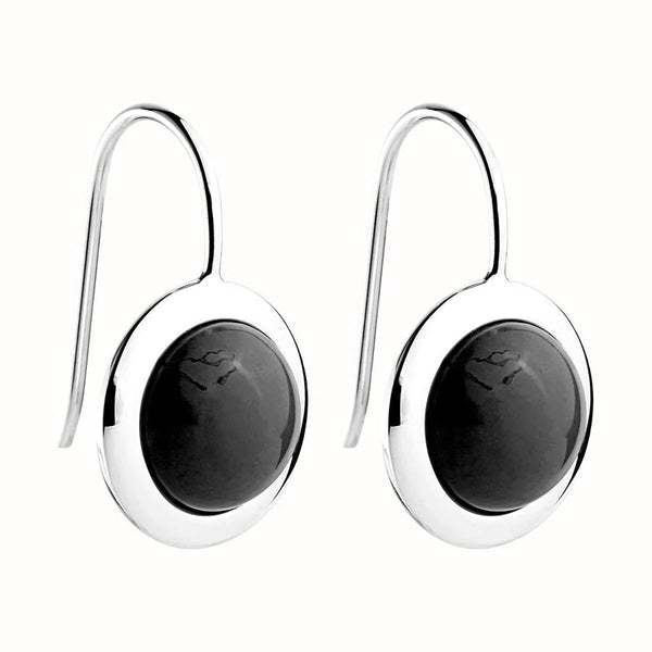 NAJO Husk Onyx Drop Earrings