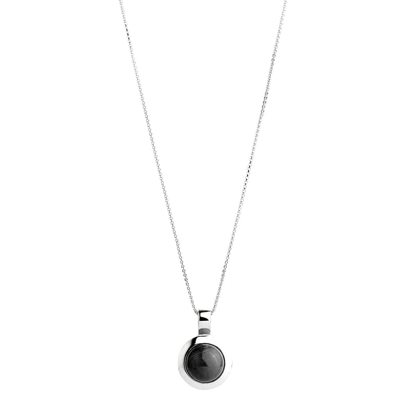 NAJO Husk Onyx Small Necklace 45cm+ext