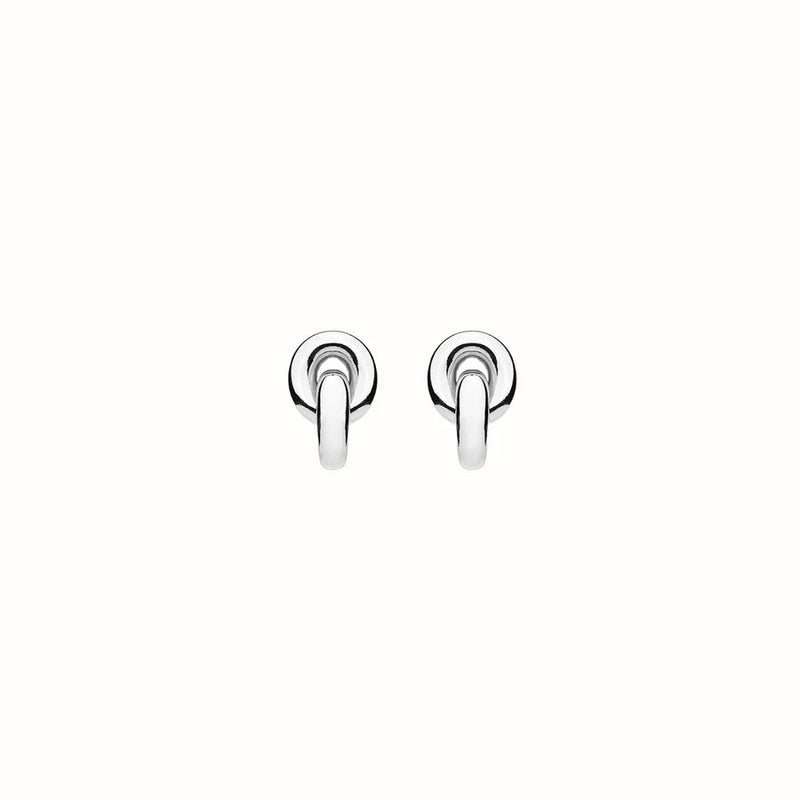 NAJO Embrace Stud Silver Earrings