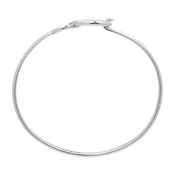 NAJO Infinity Silver Tension Bangle