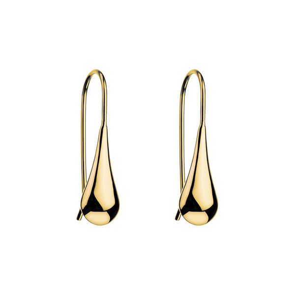 NAJO My Silent Tears Yellow Gold Earring