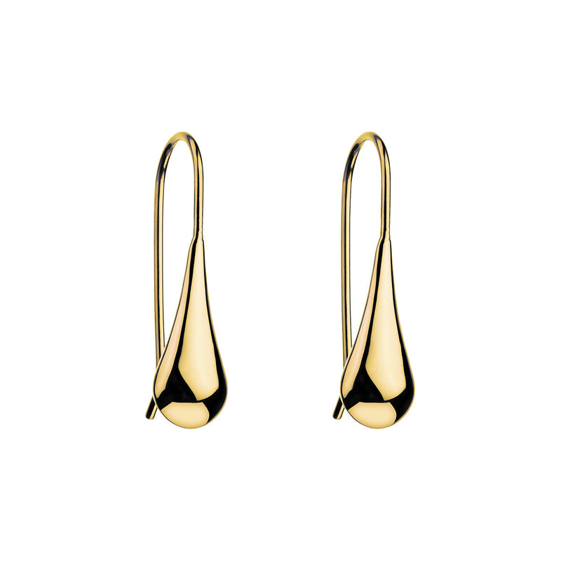 NAJO My Silent Tears Yellow Gold Earring