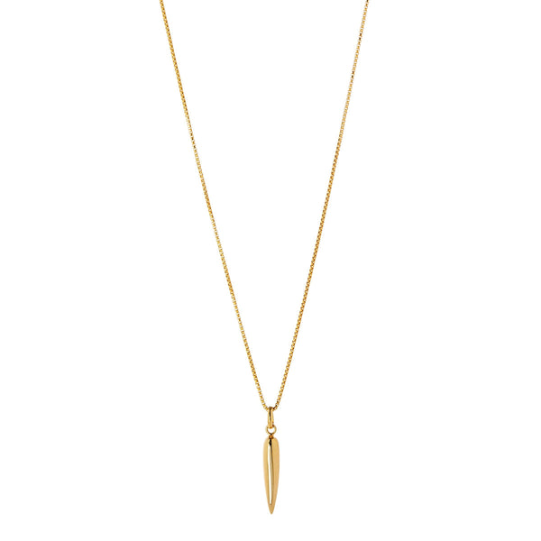 NAJO Chilli Drop Yellow Gold Necklace