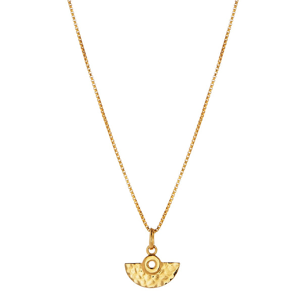 NAJO Golden Fan Necklace