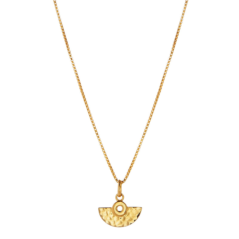 NAJO Golden Fan Necklace