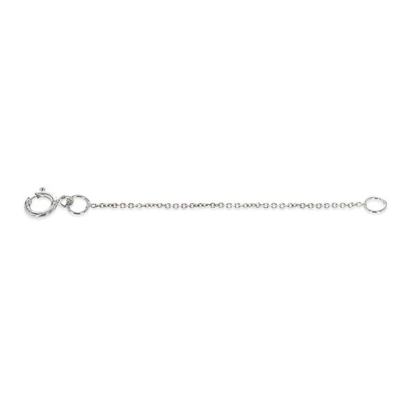 9ct White Gold 5cm Extension Chain