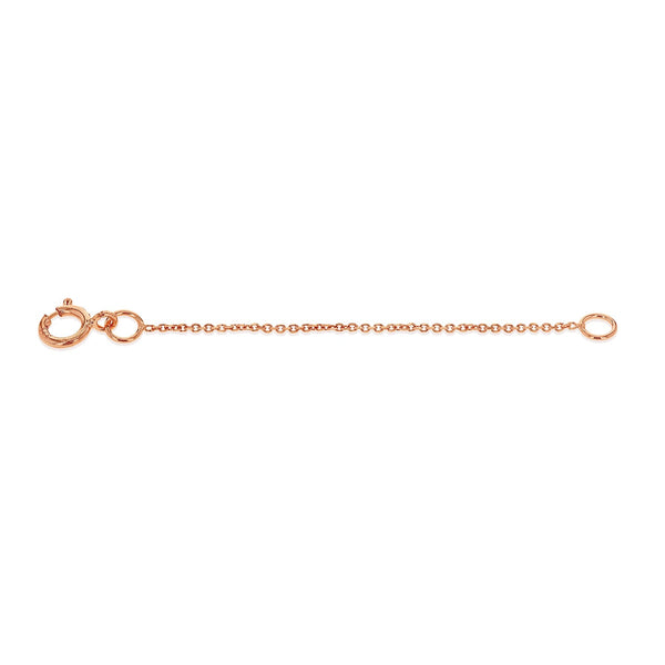 9ct Rose Gold Extension Chain 5cm