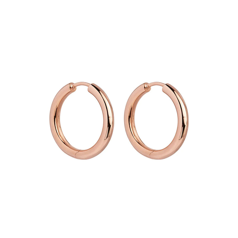 NAJO Subtle Huggie Rose Gold Earring