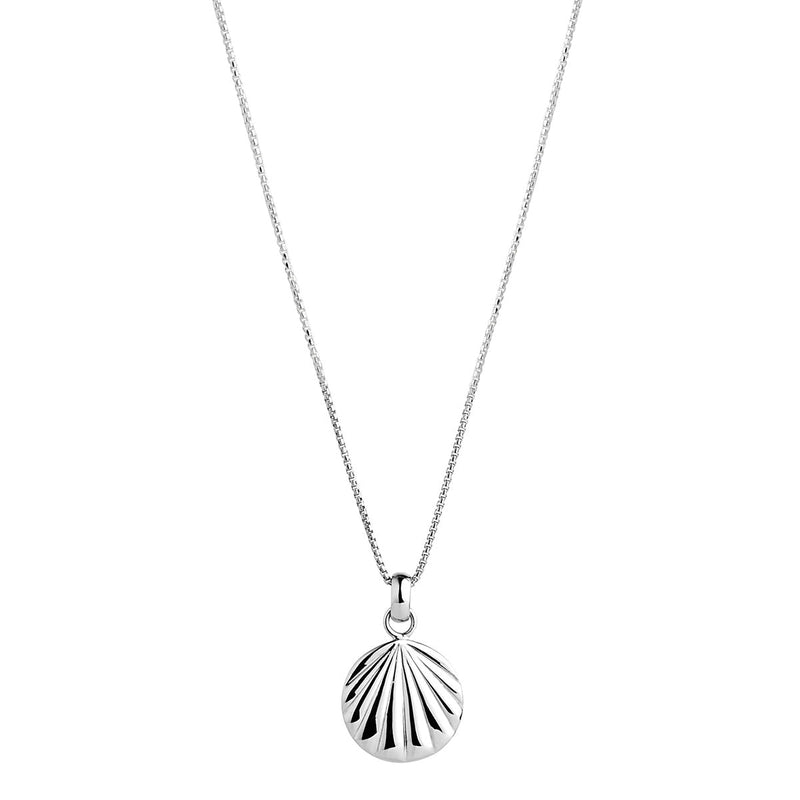 NAJO Seashell Silver Pendant Necklace (45cm+ext)